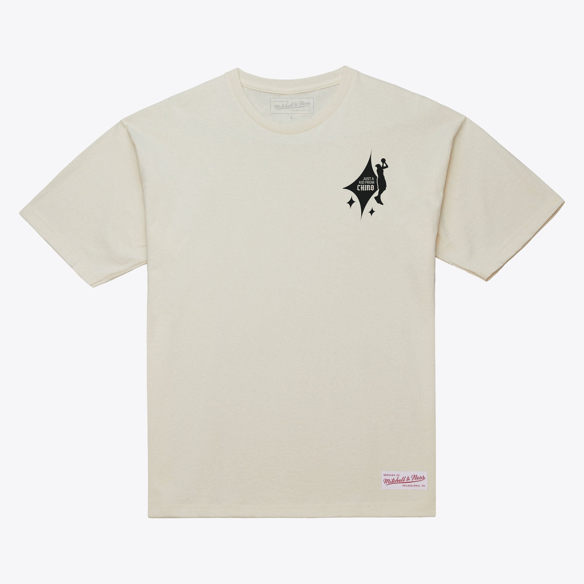 T-shirt chino unisexe Mitchell & Ness Diana Taurasi crème Phoenix Mercury