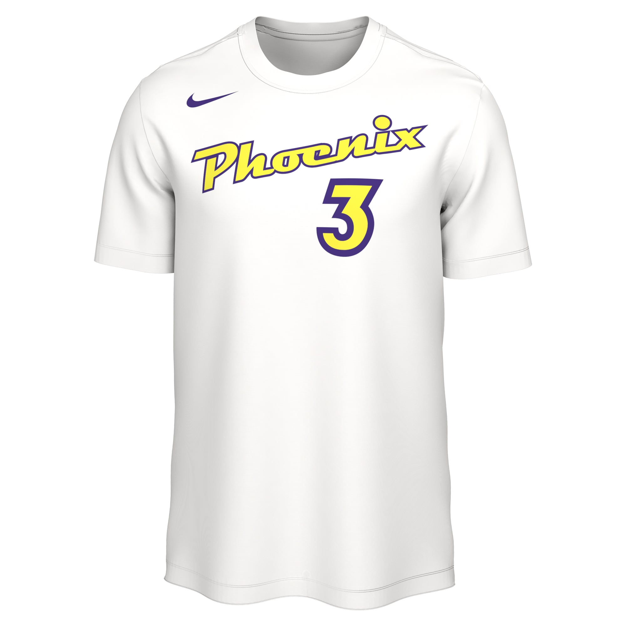Unisex Nike Diana Taurasi White Phoenix Mercury Ring of Honor GOAT T-Shirt