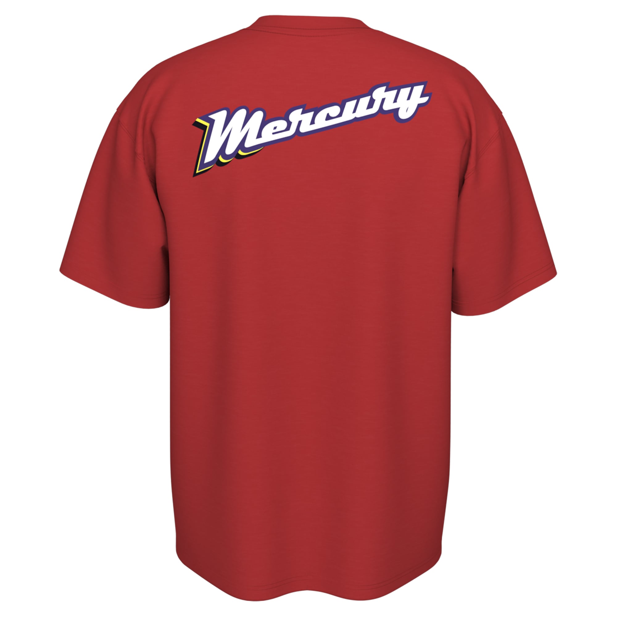 Unisex Nike Red Phoenix Mercury Throwback Premium T-Shirt - Court Origins