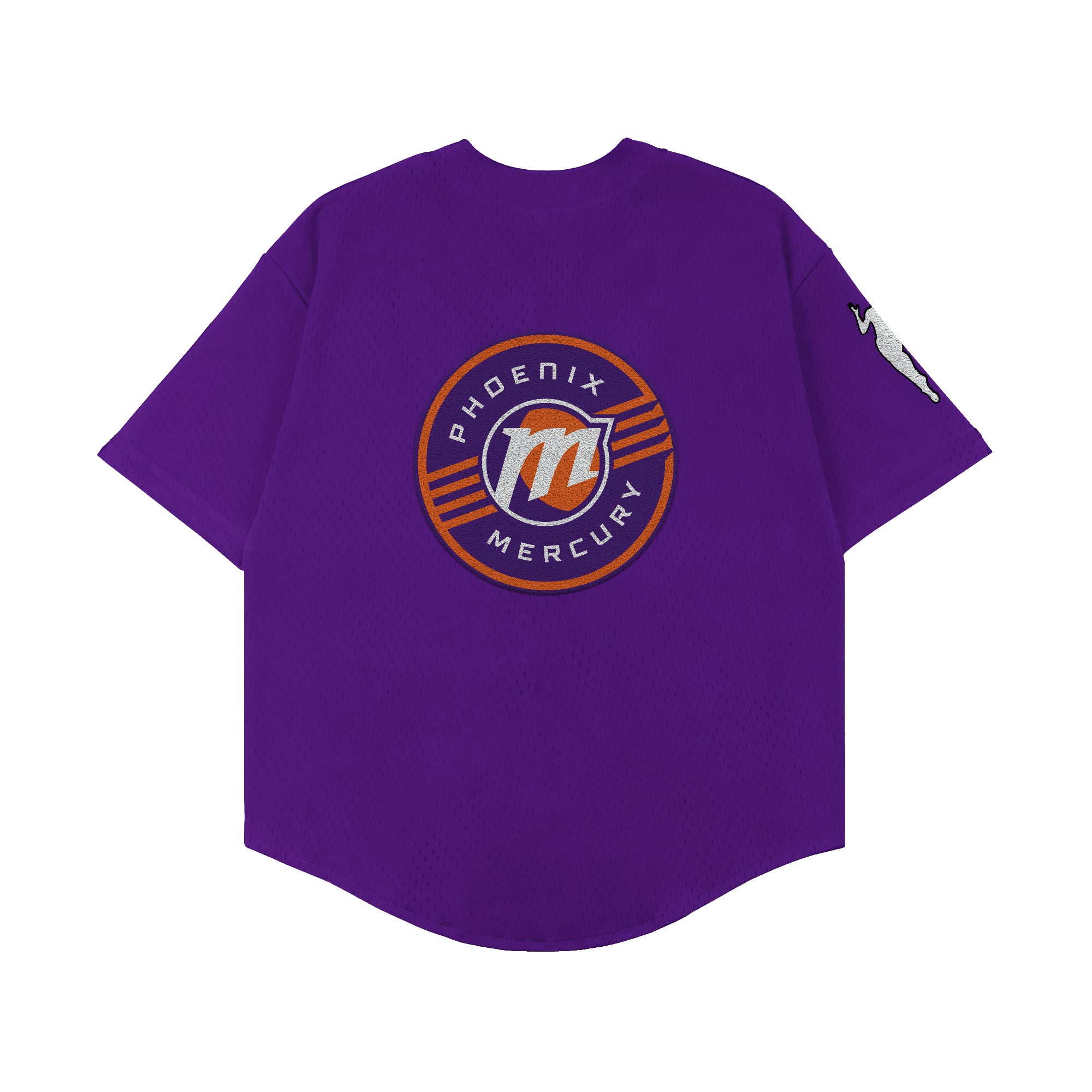 Unisex Playa Society Purple Phoenix Mercury Baseball Fashion Jersey