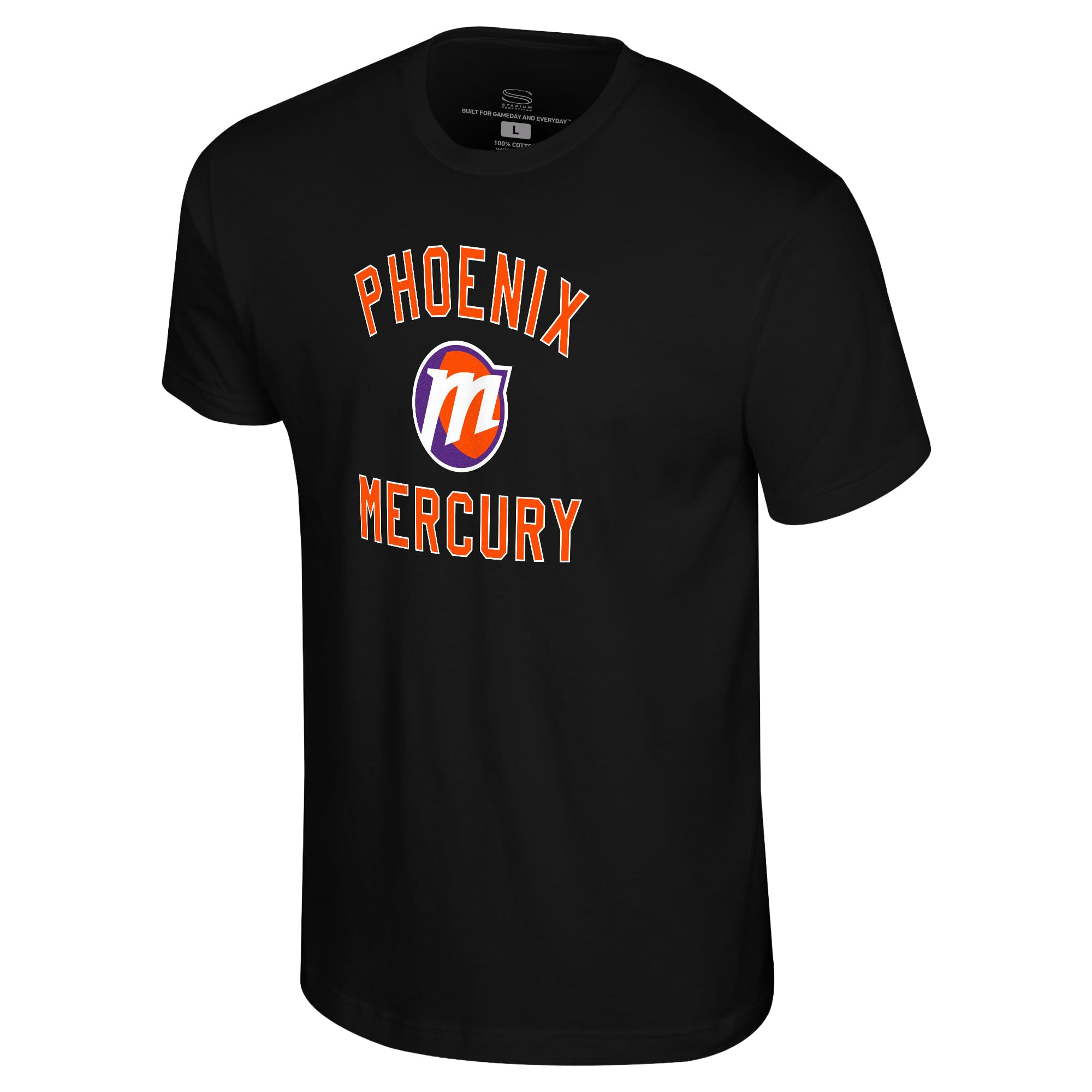 Unisex Stadium Essentials Black Phoenix Mercury Athletic Soul T-Shirt
