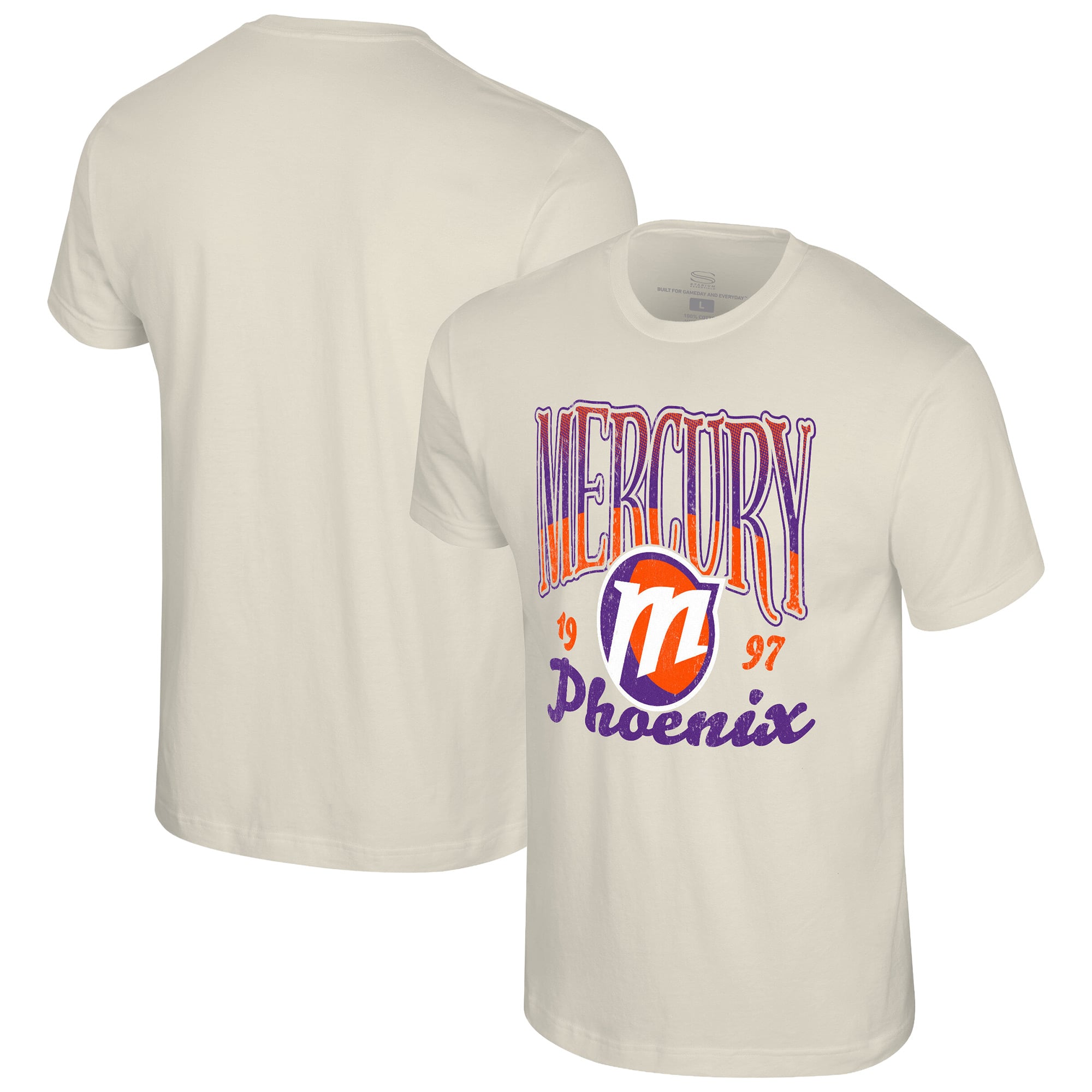 Unisex Stadium Essentials Natural Phoenix Mercury Sky High T-Shirt
