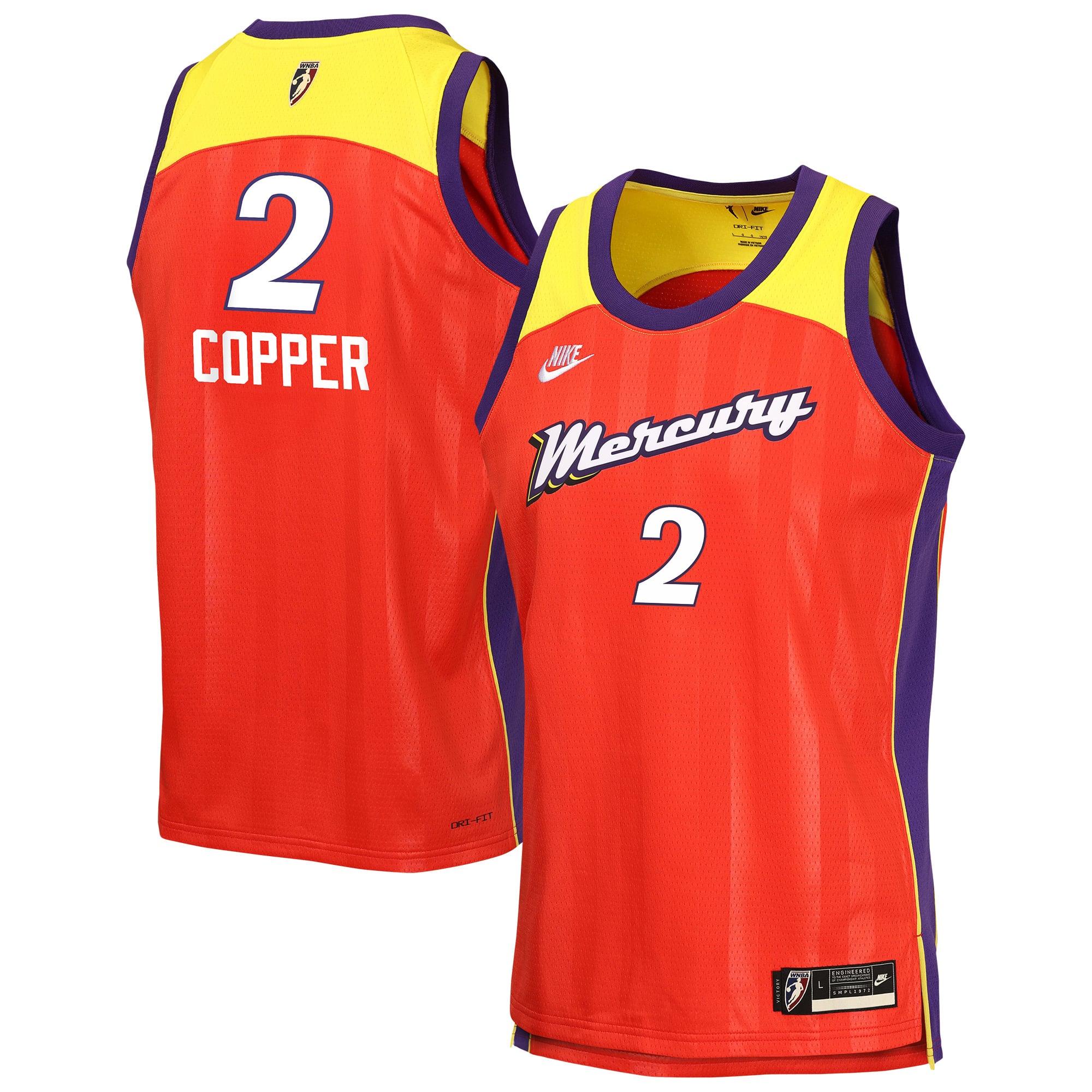Youth Nike Kahleah Copper Red Phoenix Mercury Victory Swingman Jersey - Court Origins