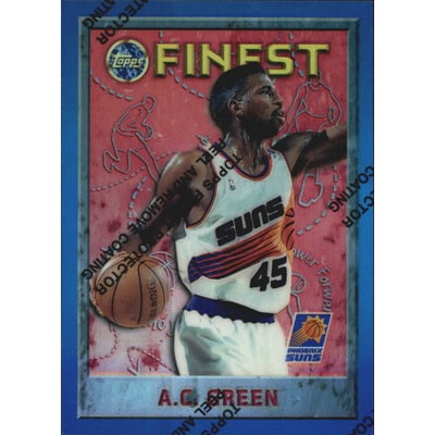 1995-96 Finest Refractors #103 A.C. Green