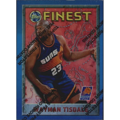 1995-96 Finest Refractors #165 Wayman Tisdale