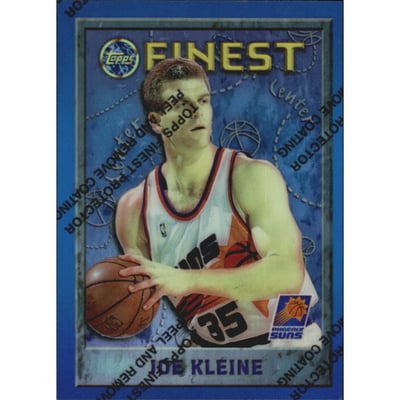 1995-96 Finest Refractors #68 Joe Kleine