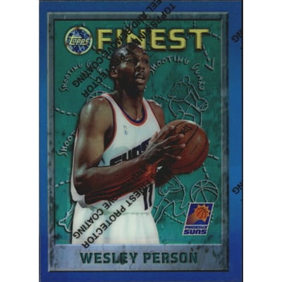1995-96 Finest Refractors #9 Wesley Person