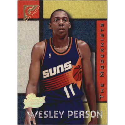 1995-96 Topps Gallery Player's Private Issue #32 Wesley Person
