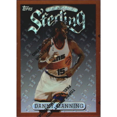1996-97 Finest Refractors #228 Danny Manning B