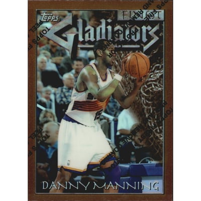1996-97 Finest Refractors #73 Danny Manning B