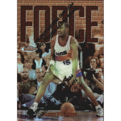 1997-98 Finest Refractors #32 Danny Manning B