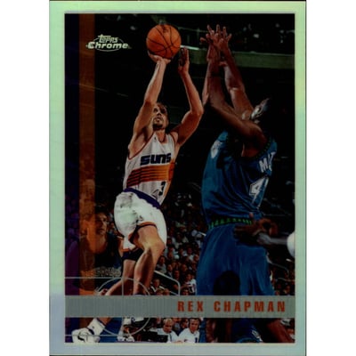 1997-98 Topps Chrome Refractors #134 Rex Chapman