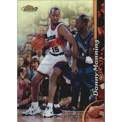 1998-99 Finest Refractors #79 Danny Manning