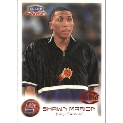 1999-00 Fleer Focus #117A Shawn Marion SP