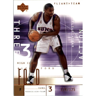 2001-02 Upper Deck Flight Team Copper #115 Alton Ford