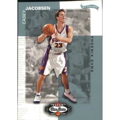 2002-03 Fleer Box Score First Edition #169 Casey Jacobsen RS