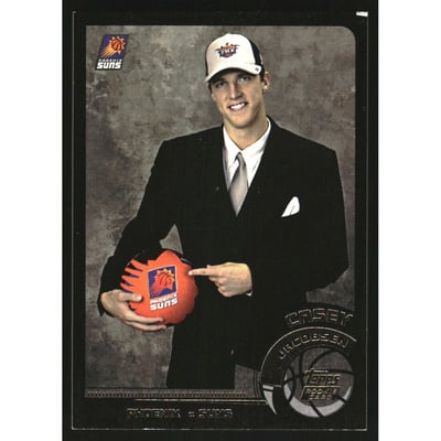 2002-03 Topps Black #206 Casey Jacobsen