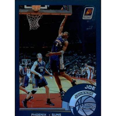2002-03 Topps Chrome Refractors #109 Joe Johnson