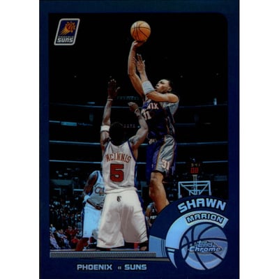 2002-03 Topps Chrome Refractors #116 Shawn Marion
