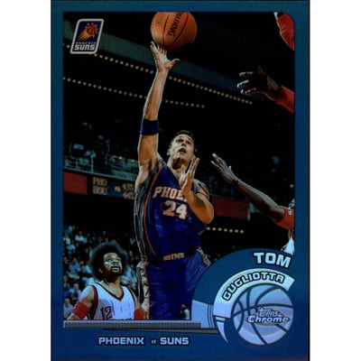 2002-03 Topps Chrome Refractors #4 Tom Gugliotta