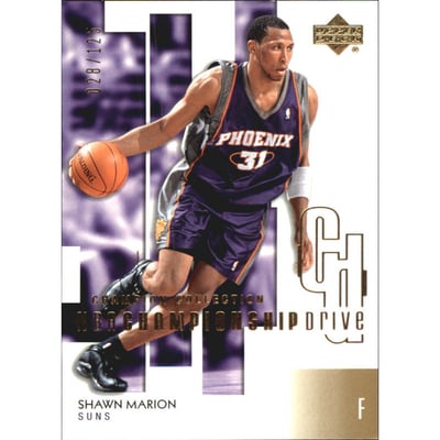 2002-03 Upper Deck Championship Drive Parallel #71 Shawn Marion
