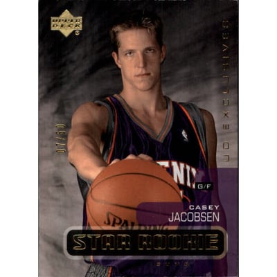 2002-03 Upper Deck Exclusives #184 Casey Jacobsen