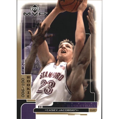 2002-03 Upper Deck MVP Gold #196 Casey Jacobsen