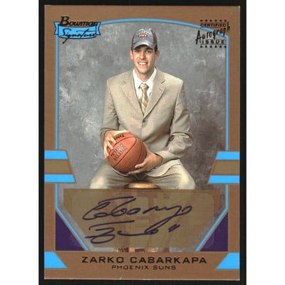 2003-04 Bowman Signature Edition Gold #66 Zarko Cabarkapa