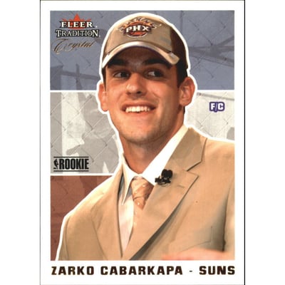 2003-04 Fleer Tradition Crystal #277 Zarko Cabarkapa