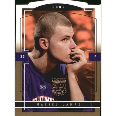 2003-04 SkyBox LE Gold Proofs #142 Maciej Lampe