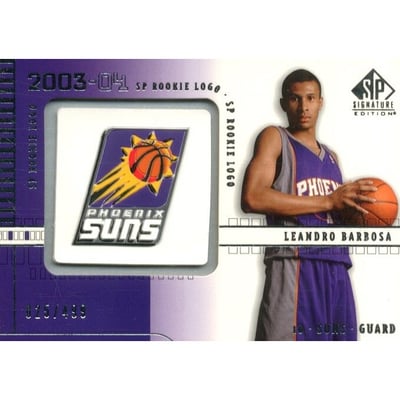 2003-04 SP Signature Edition #128 Leandro Barbosa RC