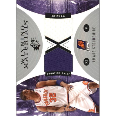 2003-04 SPx Winning Materials #WM36 Amare Stoudemire