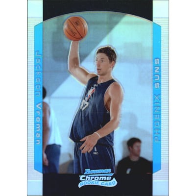 2004-05 Bowman Chrome Refractors #142 Jackson Vroman
