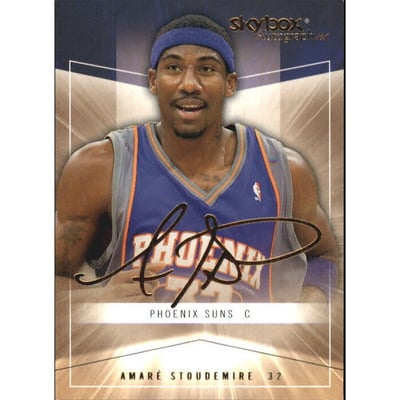 2004-05 SkyBox Autographics Insignia #33 Amare Stoudemire