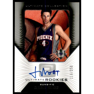 2004-05 Ultimate Collection #154 Jackson Vroman AU RC