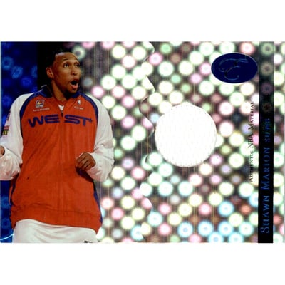 2006-07 Bowman Elevation Power Brokers Relics Blue #RSM Shawn Marion