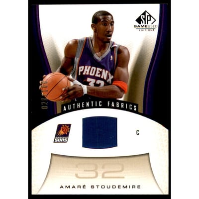 2006-07 SP Game Used Gold #178 Amare Stoudemire JSY