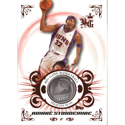 2006-07 Topps Big Game Red #24 Amare Stoudemire