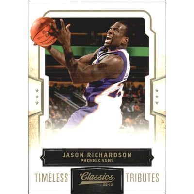 2009-10 Classics Timeless Tributes Gold #95 Jason Richardson