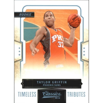 2009-10 Classics Timeless Tributes Platinum #197 Taylor Griffin