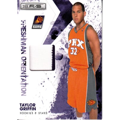 2009-10 Rookies and Stars Freshman Orientation Materials Prime #35 Taylor Griffin