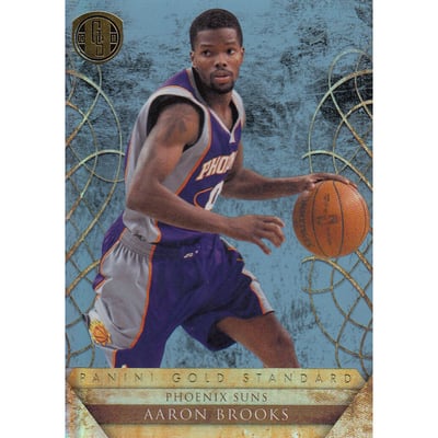 2010-11 Panini Gold Standard Platinum Gold #51 Aaron Brooks