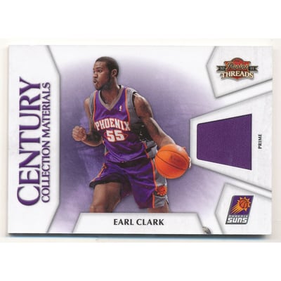 2010-11 Panini Threads Century Collection Materials Prime #18 Earl Clark