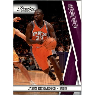2010-11 Prestige Bonus Shots Purple #94 Jason Richardson
