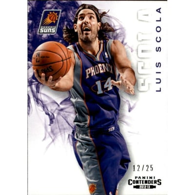 2012-13 Panini Contenders Silver #77 Luis Scola