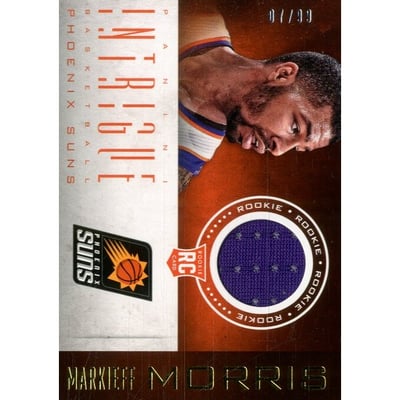 2012-13 Panini Intrigue Rookie Memorabilia #24 Markieff Morris