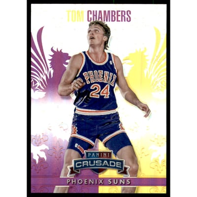 2013-14 Panini Crusade Insert Purple #223 Tom Chambers