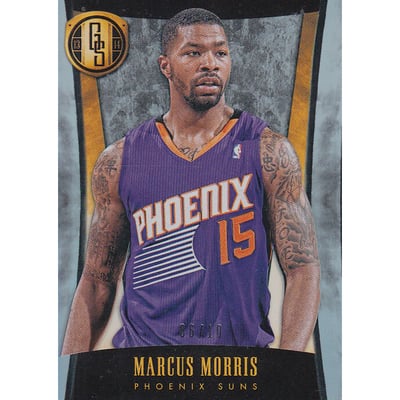 2013-14 Panini Gold Standard Platinum #143 Marcus Morris