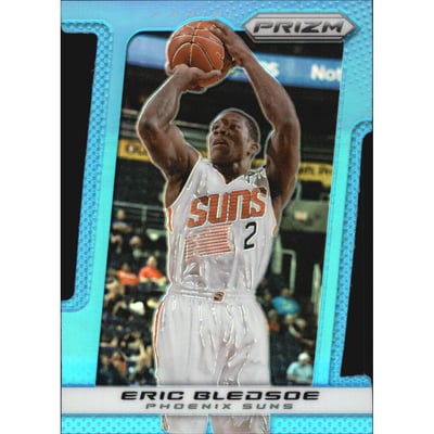 2013-14 Panini Prizm Prizms Light Blue Die Cut #145 Eric Bledsoe