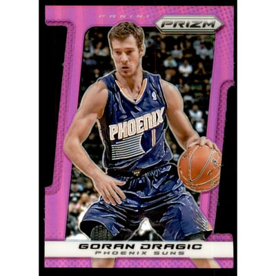 2013-14 Panini Prizm Prizms Purple Die Cut #124 Goran Dragic